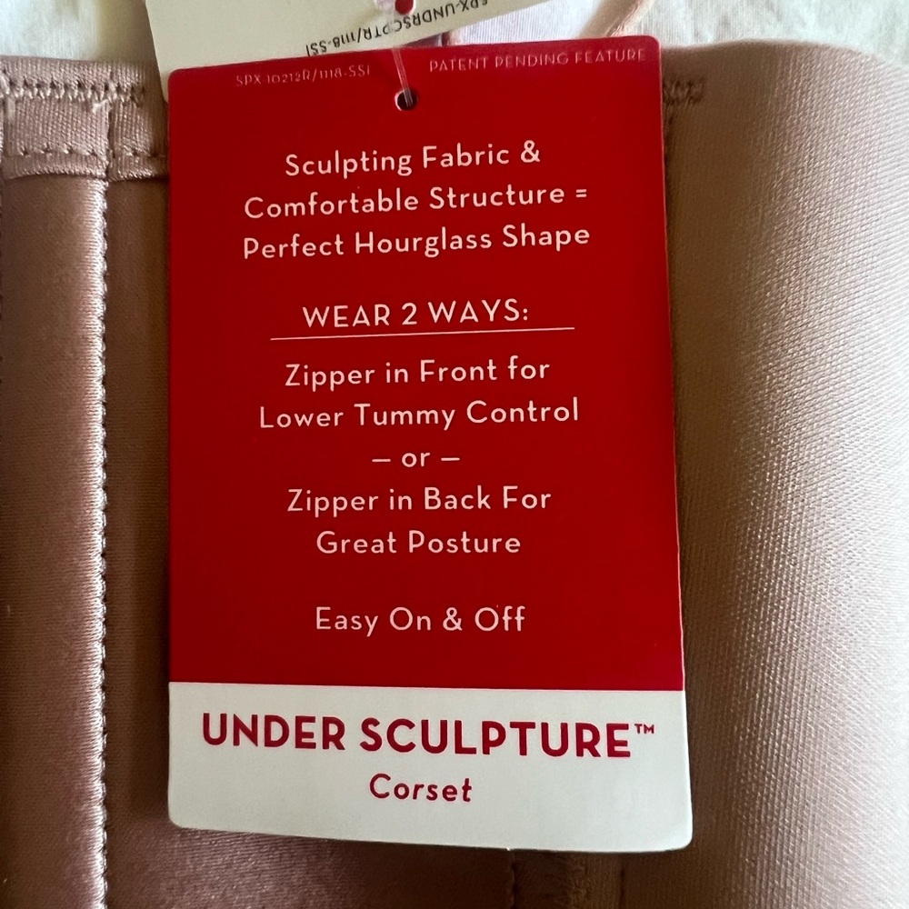 Under Sculpture Corset in Beige - Picture 3 of 6